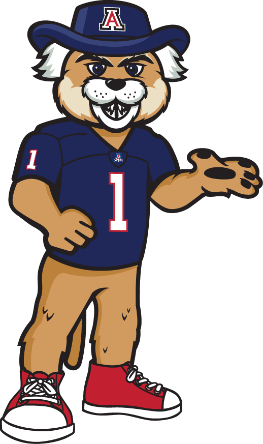 Arizona Wildcats 2013-Pres Mascot Logo v4 diy DTF decal sticker